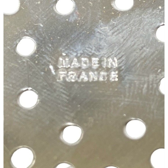 Imported Steamer FRANCE 'In Genia Satin Finish Aluminum Tarnish-Free NEW Vintage - Picture 3 of 10